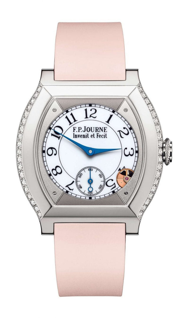 F.P.Journe 35mm élégante 40 Titanium 2 Rows of Diamonds Woman's Watch