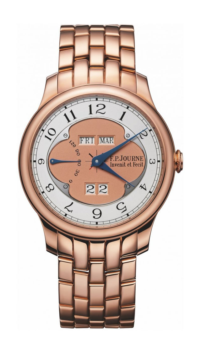 F.P.Journe 42mm Quantième Perpétuel Gold Dial Men's Watch