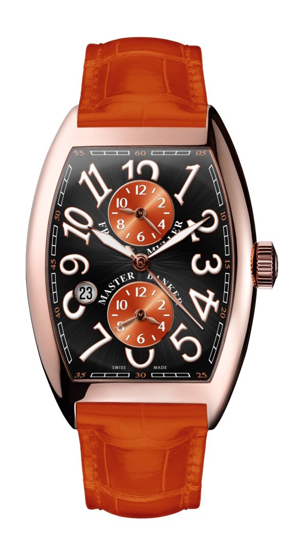 Franck Muller Cintrée Curvex Master Banker Asia Exclusive Men's Watch 7880 MB SC DT II OR 5N