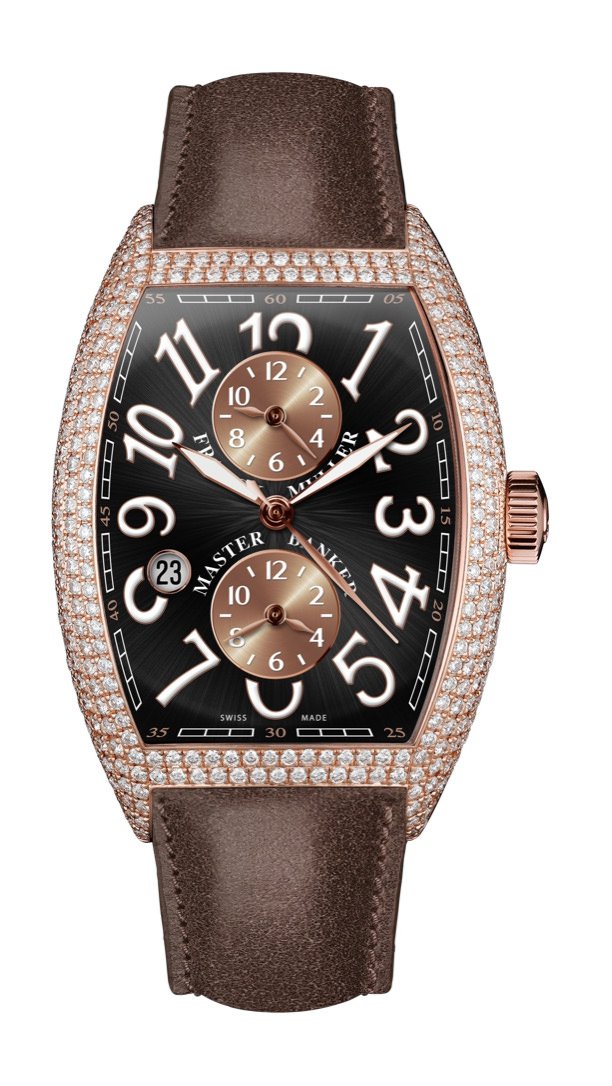 Franck Muller Cintrée Curvex Master Banker Asia Exclusive Men's Watch 8880 MB SC DT II D MK 5N