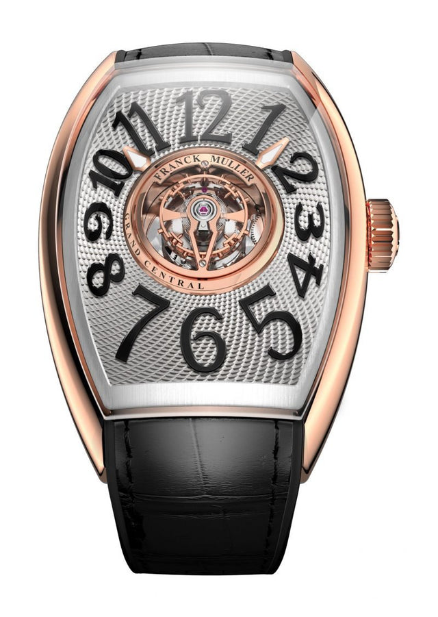 Franck Muller Grand Central Cintrée Curvex Men's Watch CX-40-T-CTR-5N-AC-5N