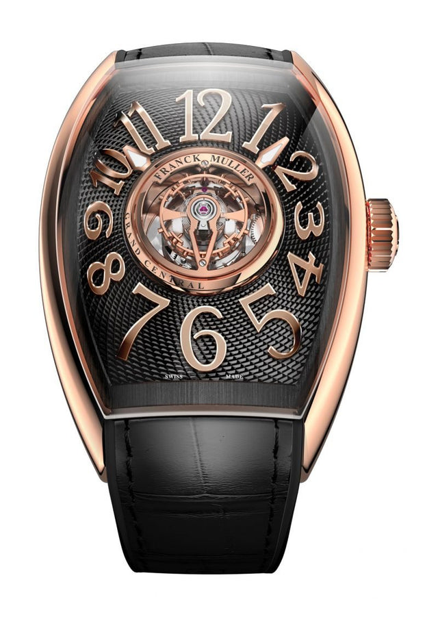 Franck Muller Grand Central Cintrée Curvex Men's Watch CX-40-T-CTR-5N-ACNRBR-5N