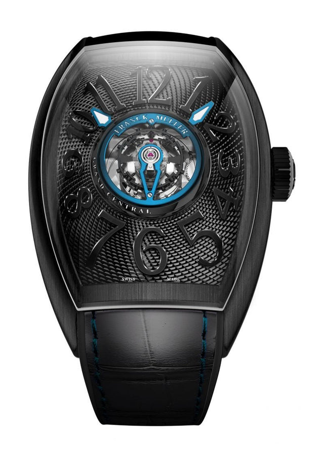 Franck Muller Grand Central Cintrée Curvex Men's Watch CX-40-T-CTR-TTNRBR-TTNRBR-TT