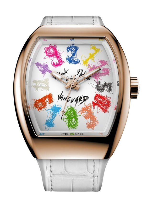 Franck Muller Vanguard Crazy Hours Hom Nguyen Men's Watch V 41 CH HN COL DRM LTD (BC)