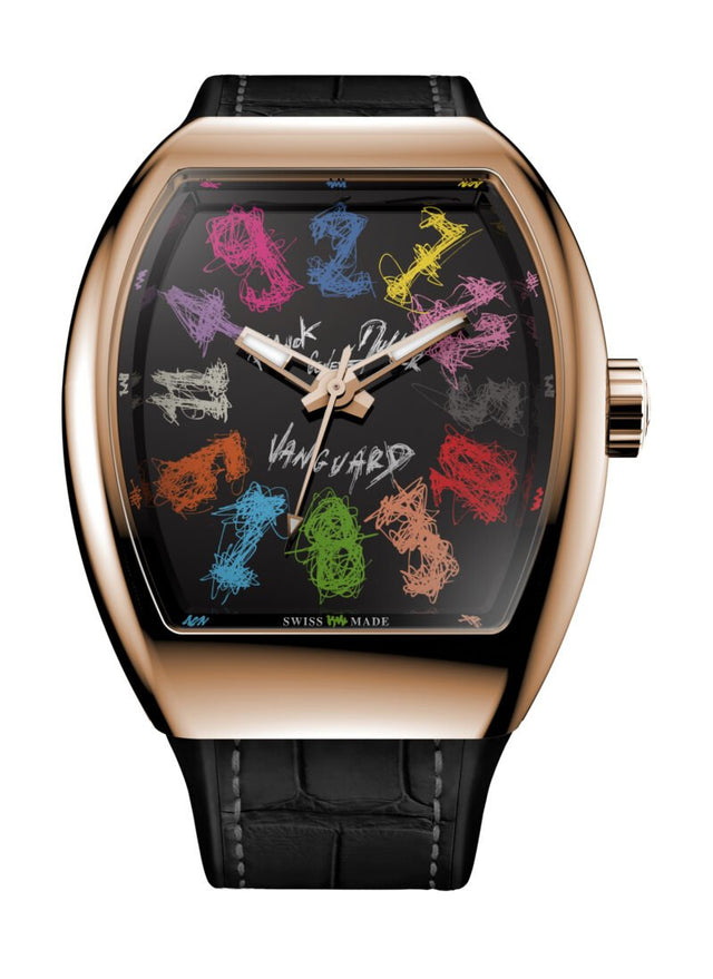 Franck Muller Vanguard Crazy Hours Hom Nguyen Men's Watch V 41 CH HN COL DRM LTD (NR)