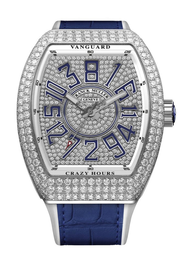 Franck Muller Vanguard Crazy Hours Men's Watch V 45 CH D CD (BU)