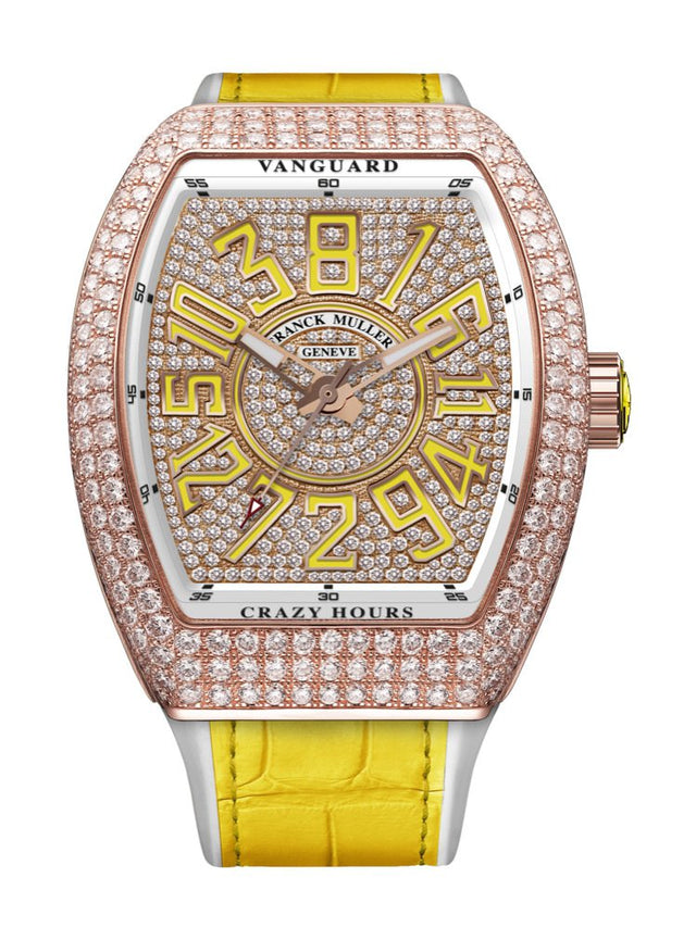 Franck Muller Vanguard Crazy Hours Men's Watch V 45 CH D CD (JA)