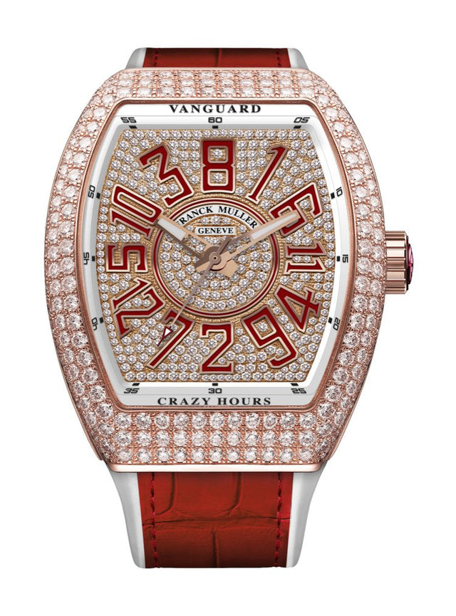 Franck Muller Vanguard Crazy Hours Men's Watch V 45 CH D CD (RG)