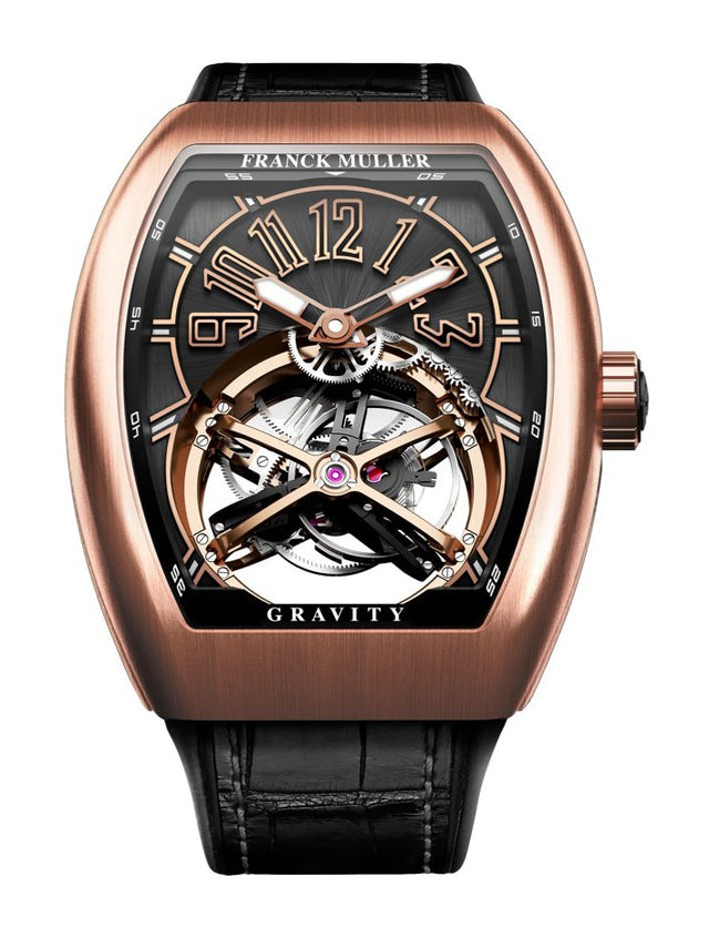 Franck Muller Vanguard Gravity Tourbillon Men's Watch V 45 T GR CS BR (NR)