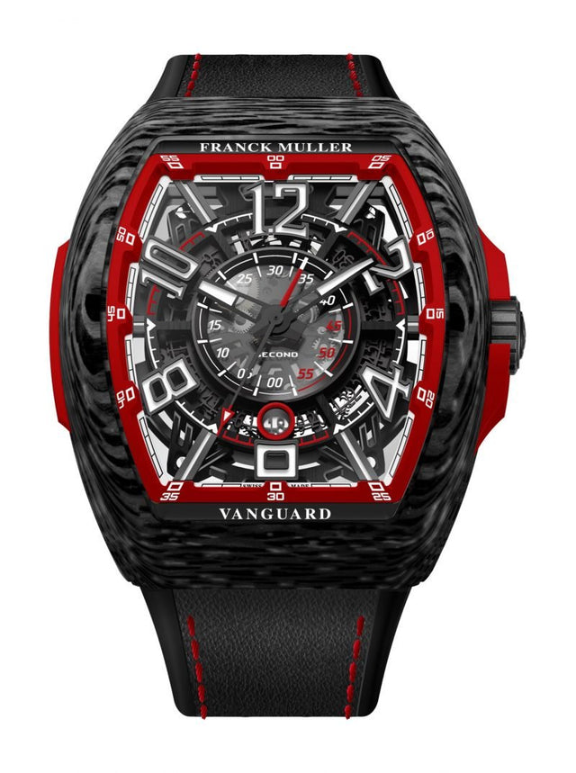 Franck Muller Vanguard Racing Skeleton Men's Watch V 45 SC DT SQT RCG CARBONE (ER)