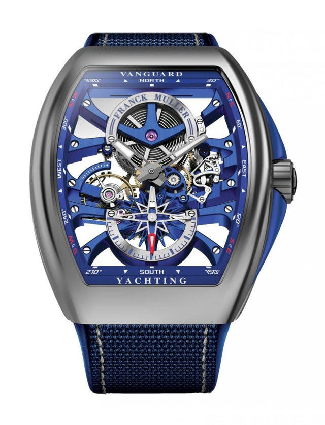 Franck Muller Vanguard Yachting Anchor Skeleton Men's Watch V 45 S6 SQT YACHT (BL) ST