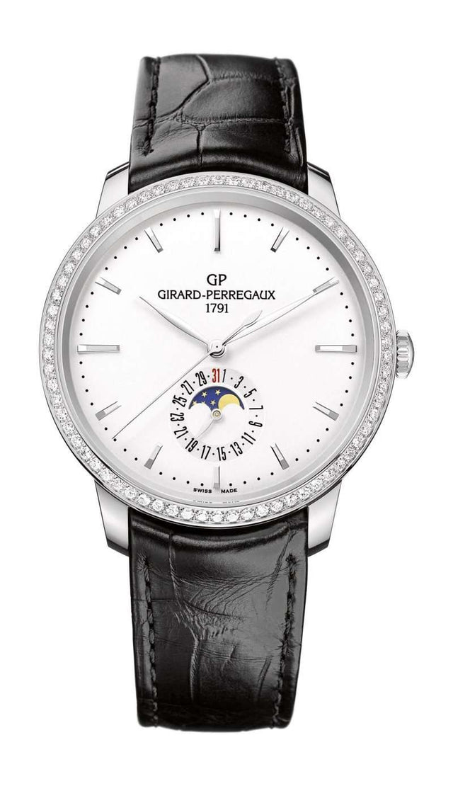Girard-Perregaux 1966 Date And Moon Phases Men's Watch 49545D11A131-BB60