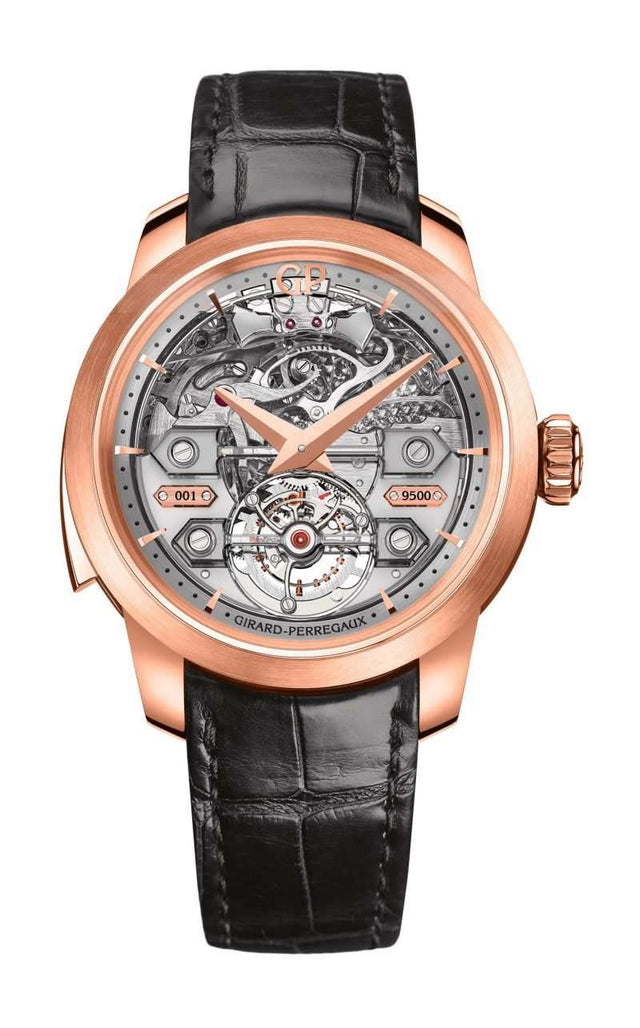 Girard-Perregaux Bridges Minute Repeater Tourbillon With Bridges Men's Watch 99820-52-001-BA6A