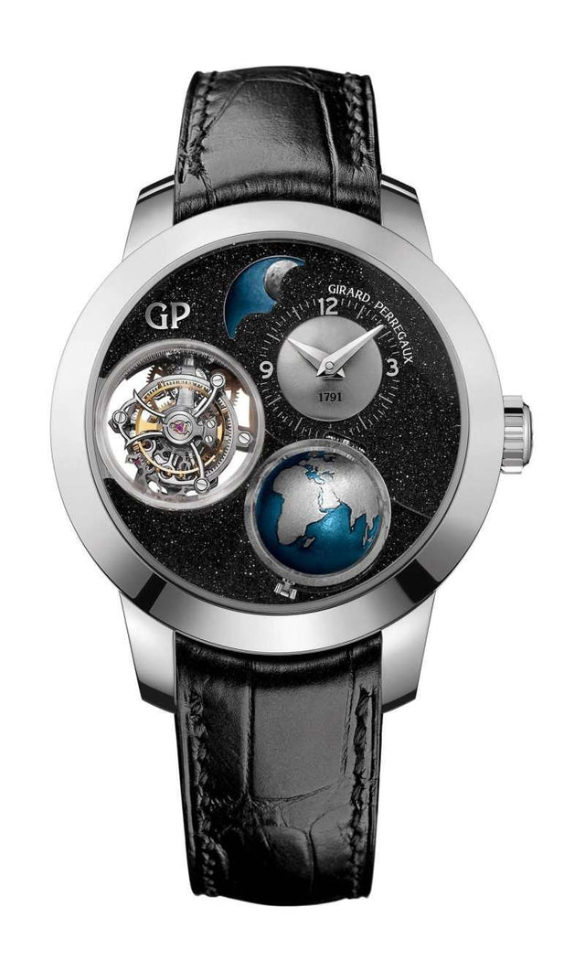 Girard-Perregaux Bridges Planetarium Tri-Axial Tourbillon Earh To Sky Edition Men's Watch 99290-53-653-BA6A