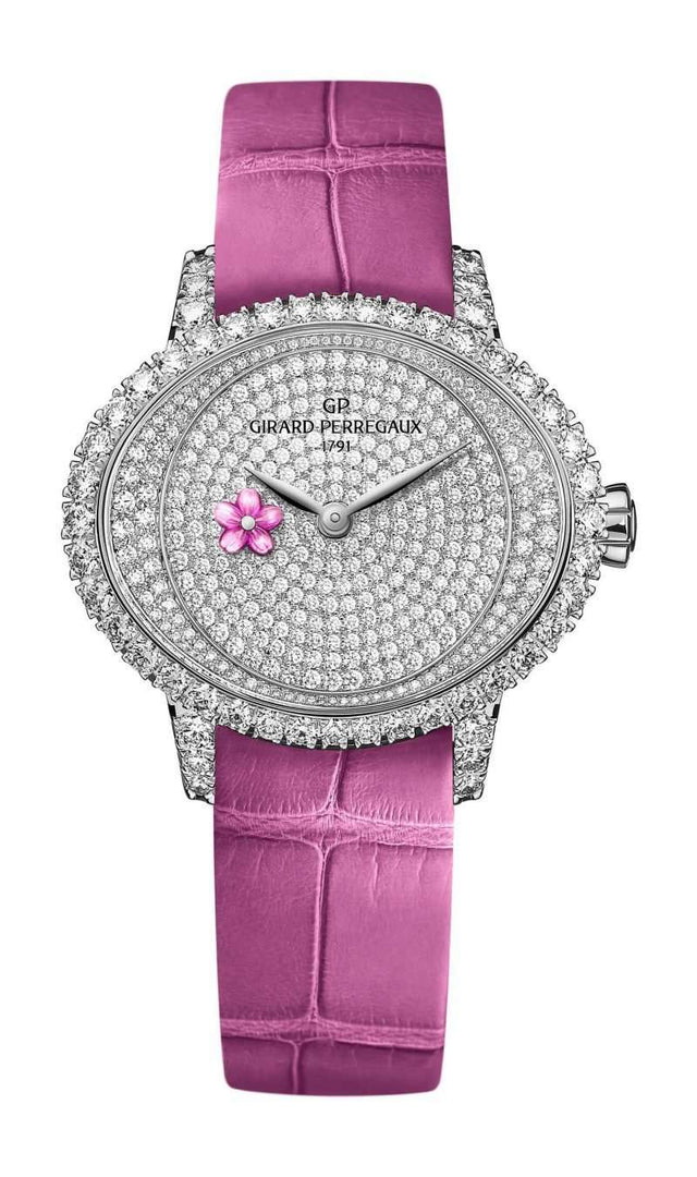 Girard-Perregaux Cat’S Eye Plum Blossom Woman's Watch 80498D53M7B1-BKLA