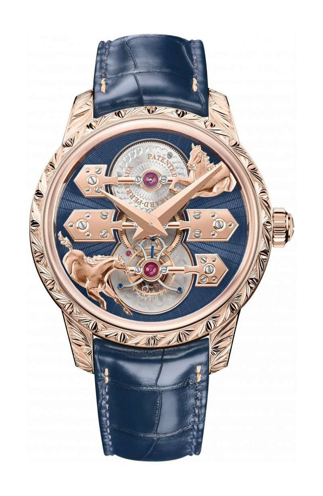 Girard-Perregaux La Esmeralda Tourbillon “A Secret” Eternity Edition Men's Watch 99274-52-000-BA6A