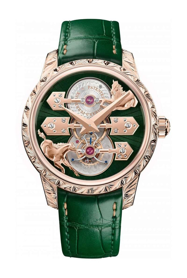 Girard-Perregaux La Esmeralda Tourbillon “A Secret” Eternity Edition Men's Watch 99274-52-3162-5CC