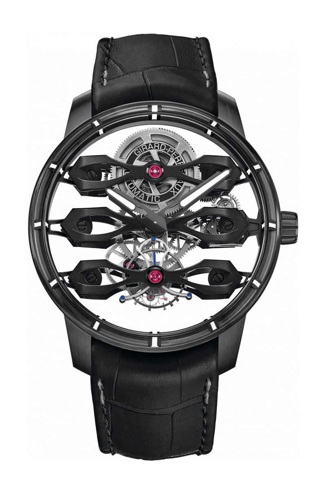 Girard-Perregaux Tourbillon with Three Flying Bridges – Aston Martin Edition Men's Watch 99296-21-001-BA6A