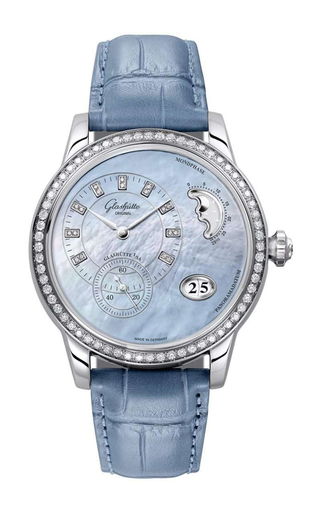 Glashütte Original PanoMatic Luna Woman's Watch 1-90-12-03-12-02