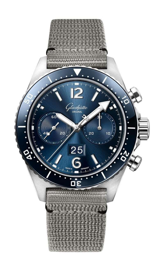 Glashütte Original SeaQ Chronograph Men's Watch 1-37-23-02-81-34