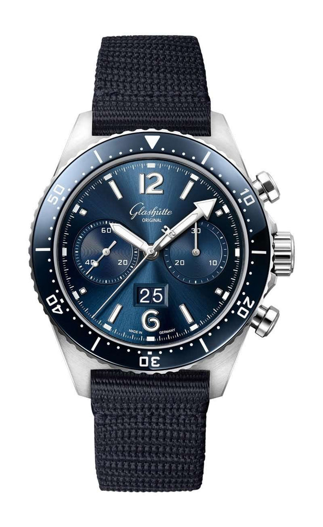 Glashütte Original SeaQ Chronograph Men's Watch 1-37-23-02-81-36
