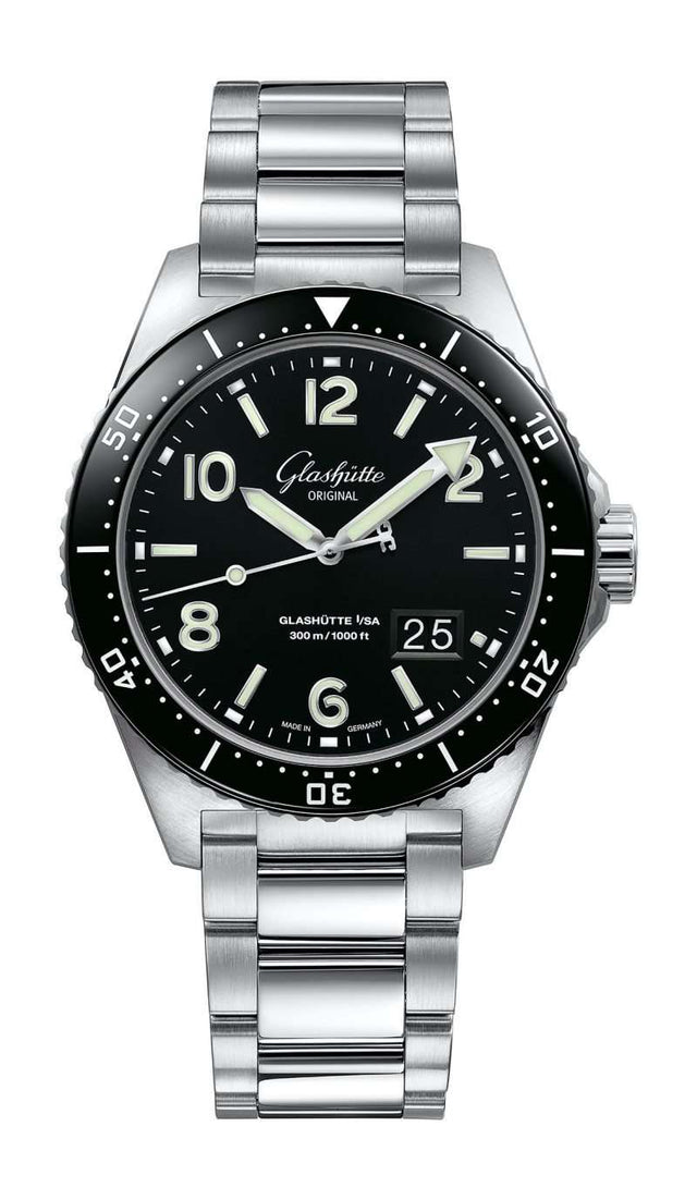 Glashütte Original SeaQ Panorama Date Men's Watch 1-36-13-01-80-70