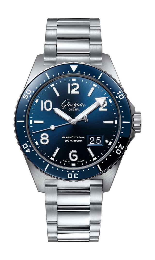 Glashütte Original SeaQ Panorama Date Men's Watch 1-36-13-02-81-70