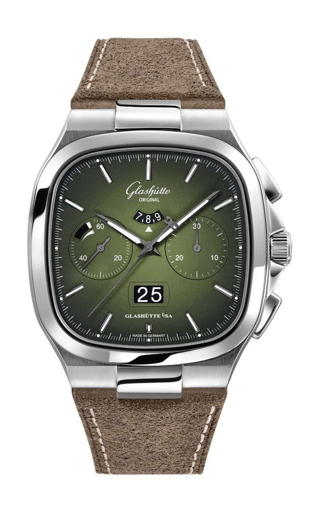Glashütte Original Seventies Chronograph Panorama Date Men's Watch 1-37-02-09-02-62