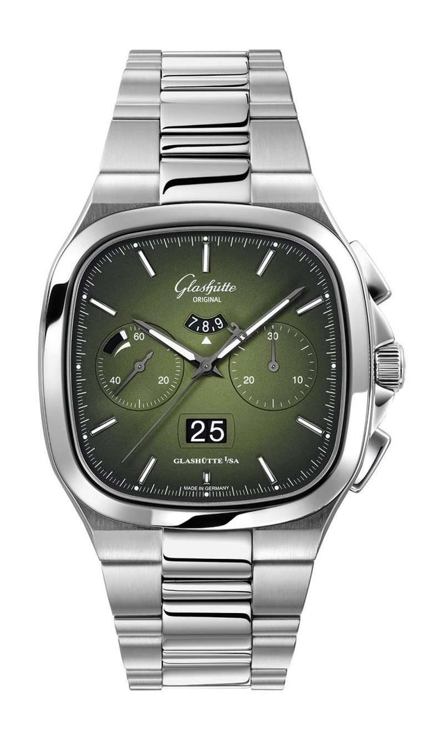 Glashütte Original Seventies Chronograph Panorama Date Men's Watch 1-37-02-09-02-70