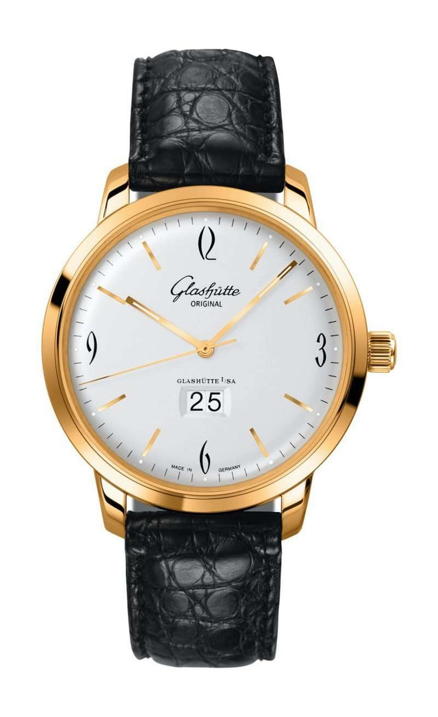 Glashütte Original Sixties Panorama Date Men's Watch 2-39-47-01-01-04