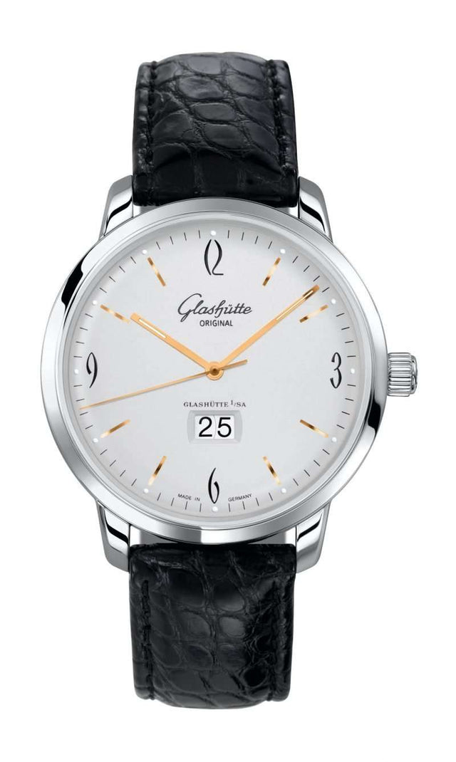 Glashütte Original Sixties Panorama Date Men's Watch 2-39-47-01-02-04