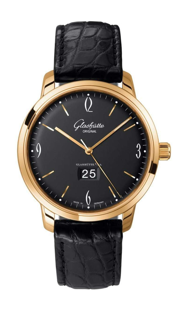 Glashütte Original Sixties Panorama Date Men's Watch 2-39-47-02-01-04