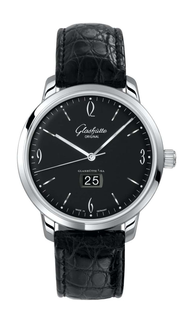 Glashütte Original Sixties Panorama Date Men's Watch 2-39-47-03-02-04
