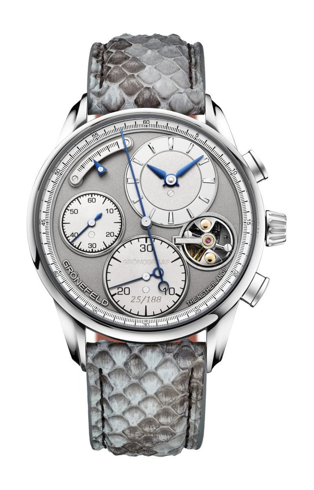 Grönefeld 1941 Grönograaf Stainless Steel Limited Edition Men's Watch