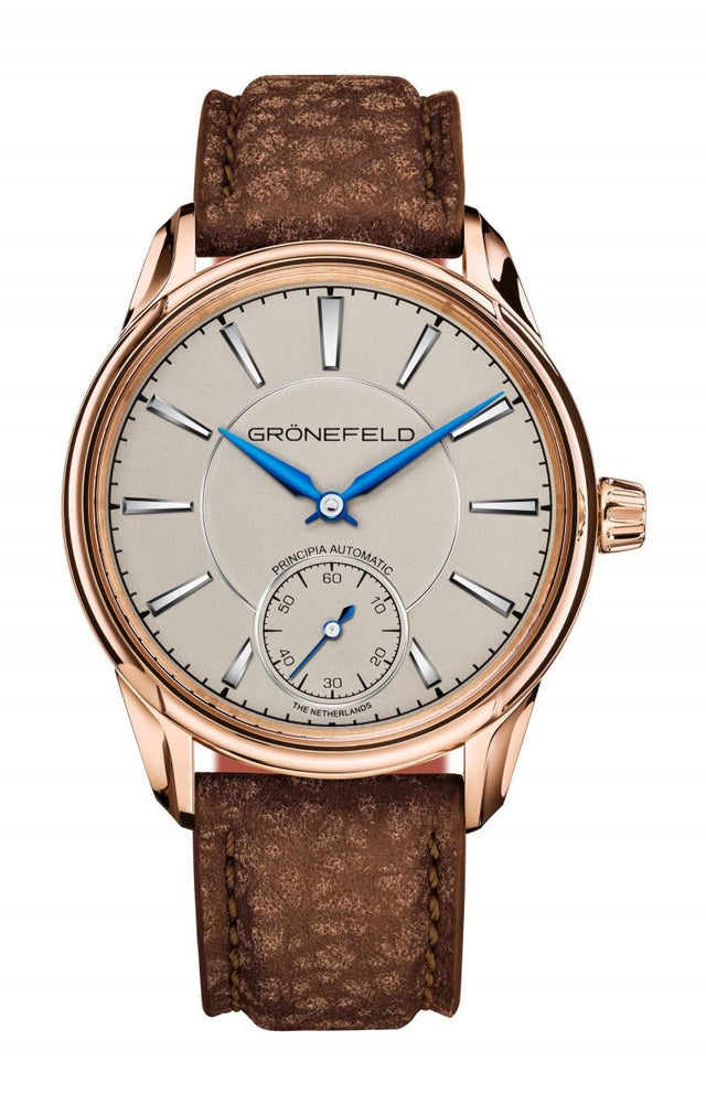 Grönefeld 1941 PRINCIPIA AUTOMATICA RHODIUM DIAL RG Men's Watch