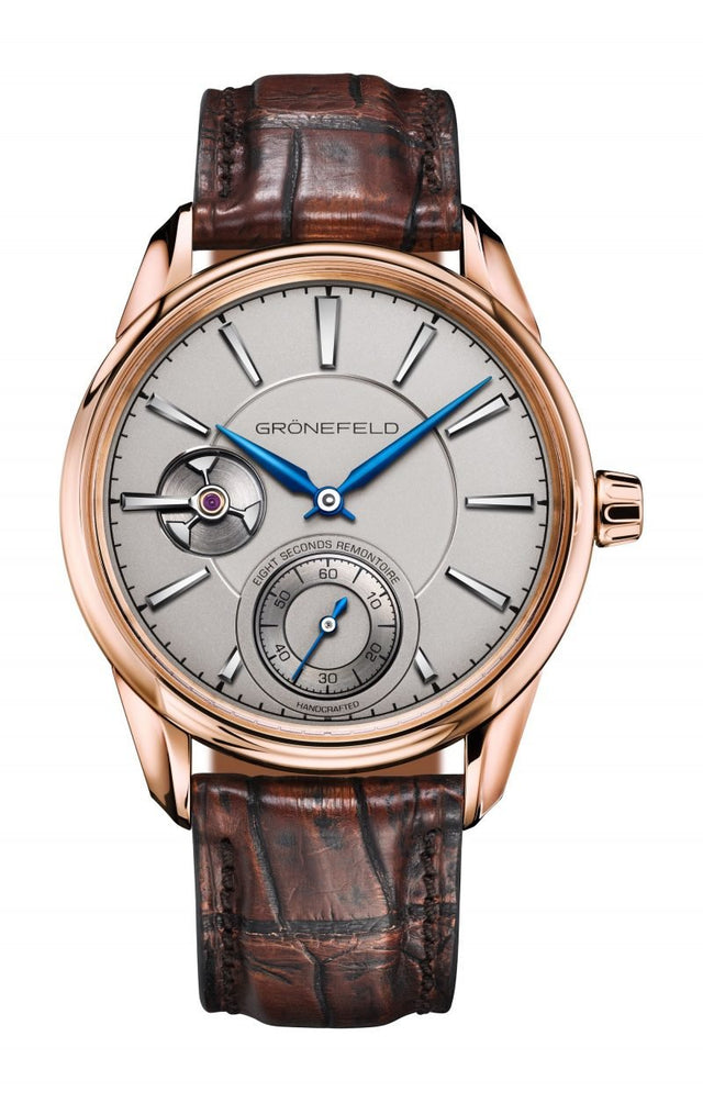 Grönefeld 1941 REMONTOIRE CONSTANT FORCE RHODIUM DIAL RG Men's Watch
