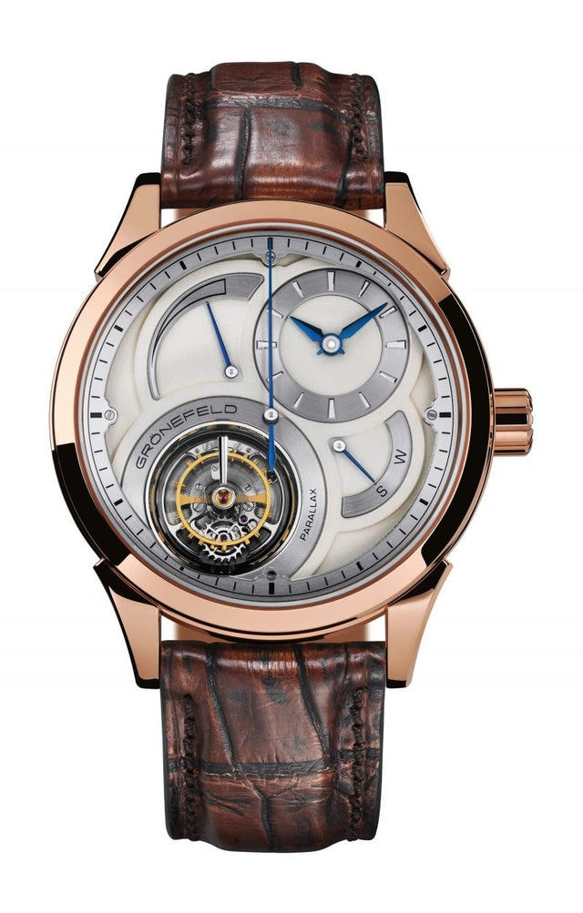 Grönefeld Parallax Tourbillon RG Men's Watch