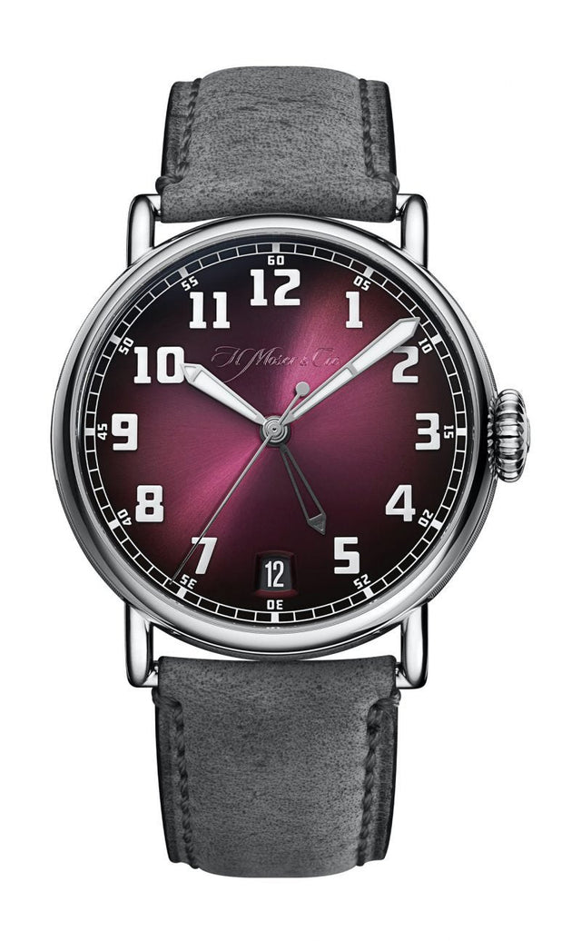 H. Moser & Cie Heritage Dual Time Men's Watch 8809-1200