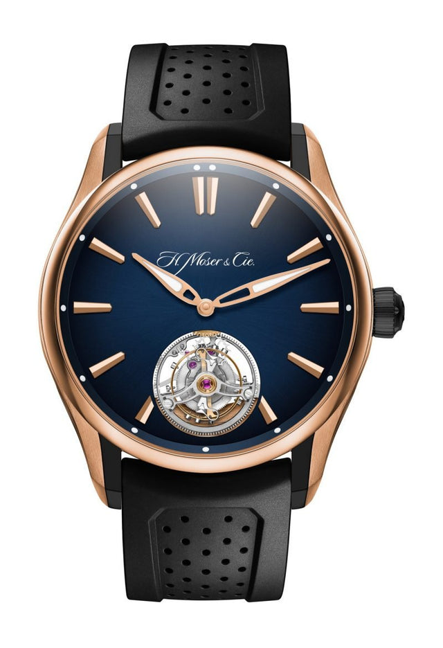 H. Moser & Cie Pioneer Tourbillon Men's Watch 3804-0900