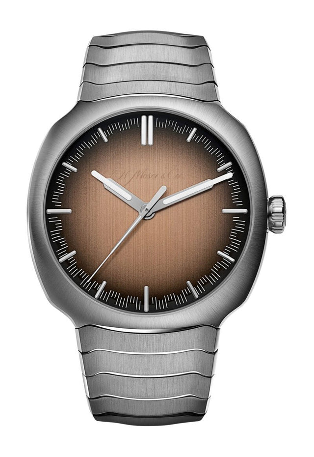 H. Moser & Cie Streamliner Centre Seconds Smoked Salmon Men's Watch 6200-1207