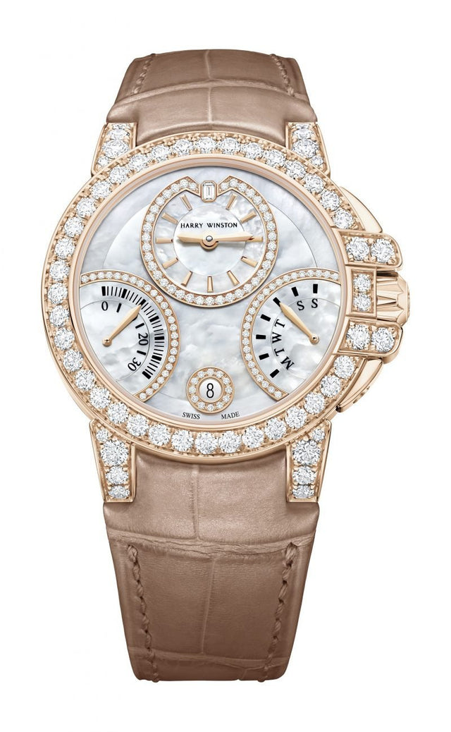 Harry Winston Ocean Biretrograde Automatic 36mm Woman's Watch OCEABI36RR036