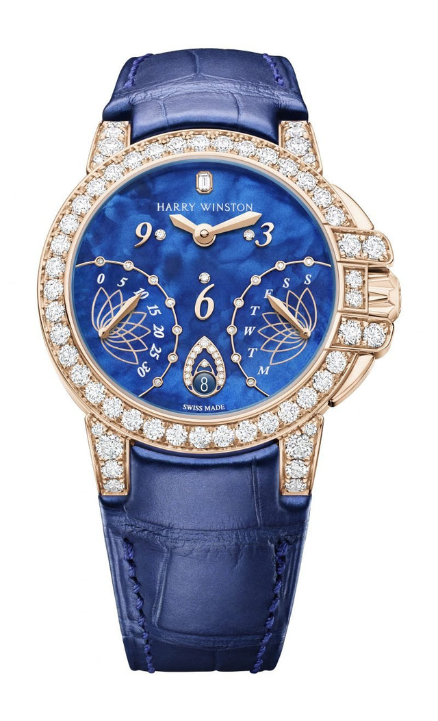 Harry Winston Ocean Biretrograde Automatic Woman's Watch OCEABI36RR033