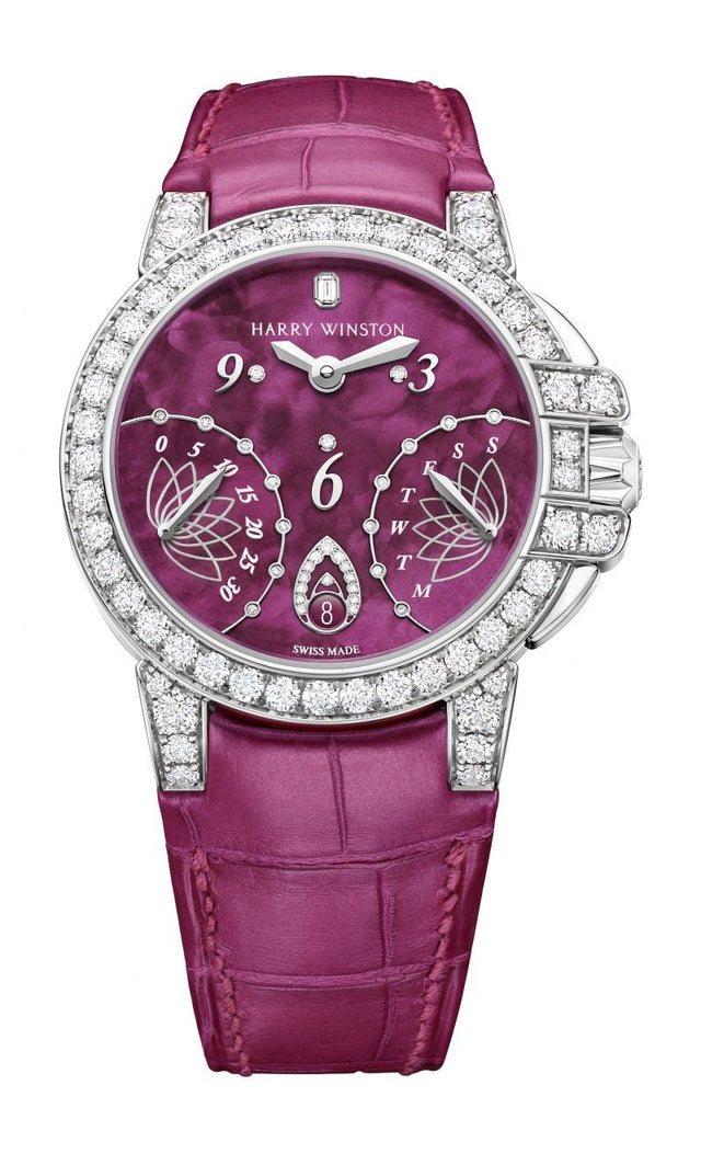 Harry Winston Ocean Biretrograde Automatic Woman's Watch OCEABI36WW053