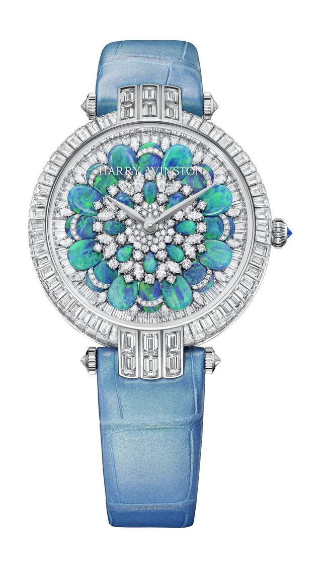 Harry Winston Premier Hypnotic Chrysanthemum Automatic 36mm Woman's Watch PRNAHM36WW029