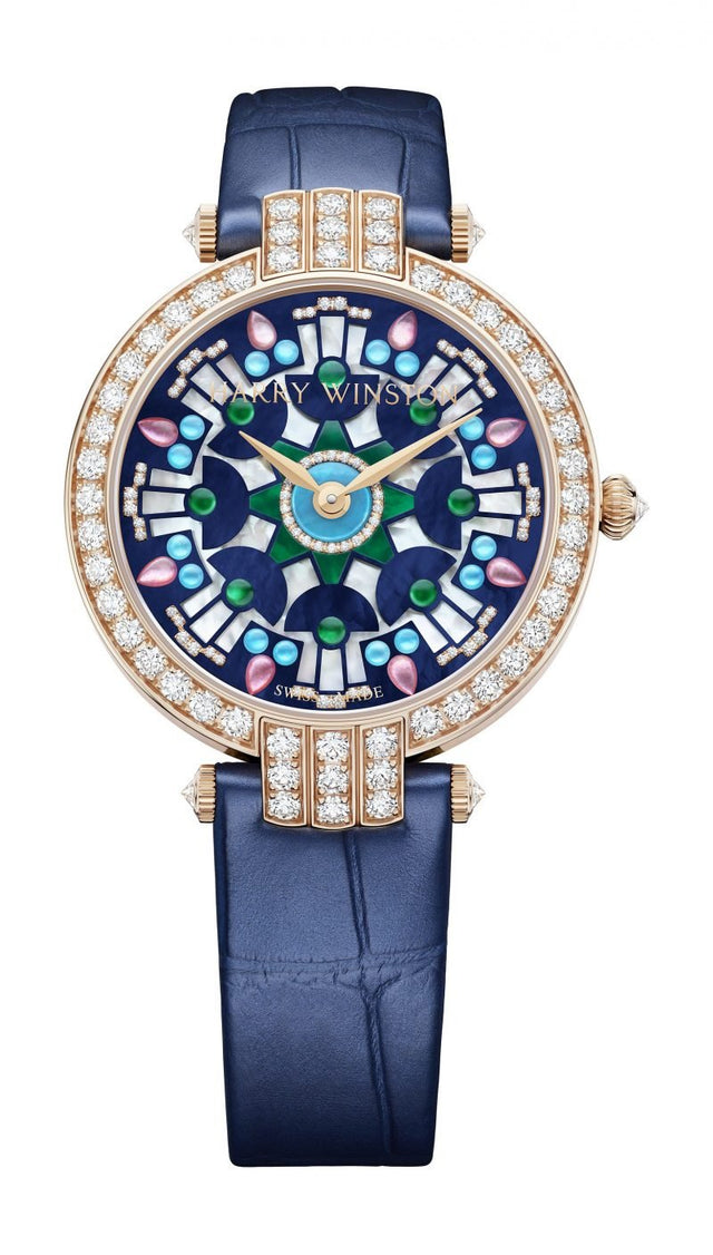 Harry Winston Premier Kaleidoscope Automatic 36mm Woman's Watch PRNAHM36RR029