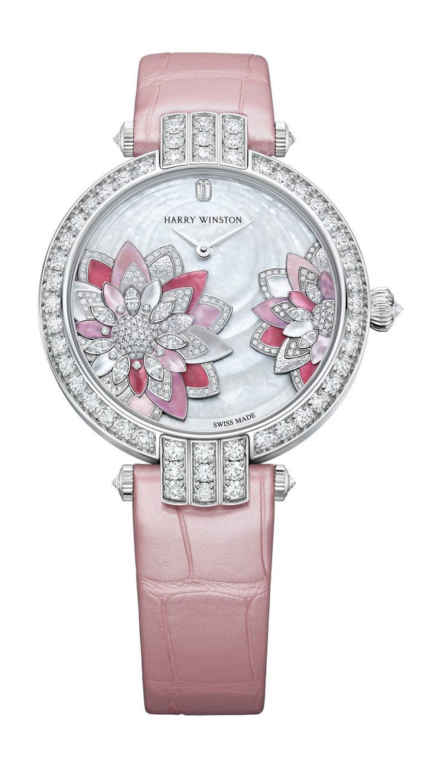 Harry Winston Premier Lotus Automatic 36mm Woman's Watch PRNAHM36WW027