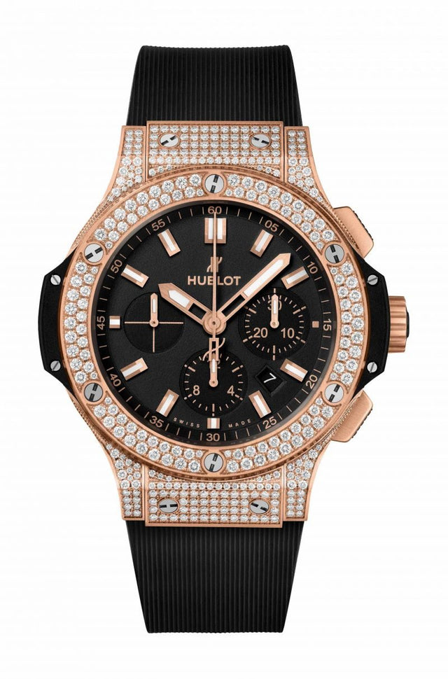 Hublot Big Bang Gold Pavé Men's Watch 301.PX.1180.RX.1704