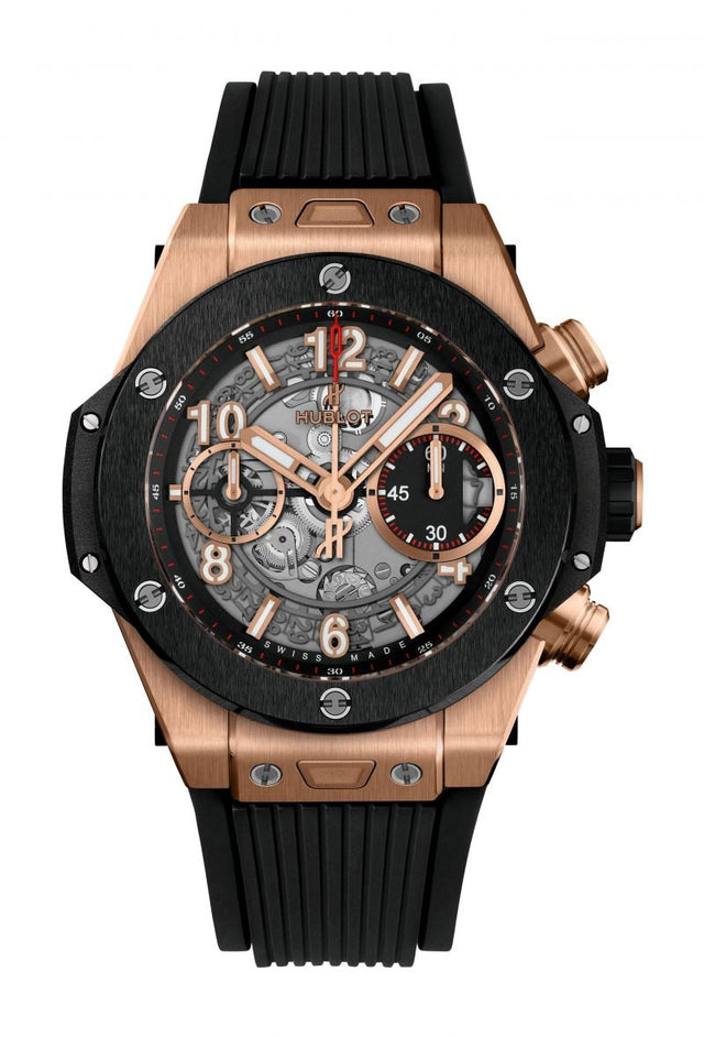 Hublot Big Bang Unico King Gold Ceramic Men's Watch 441.OM.1180.RX