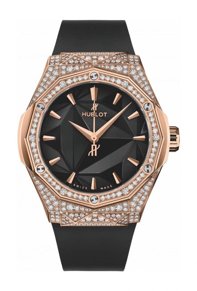 Hublot Classic Fusion Orlinski King Gold Pavé Men's Watch 550.OS.1800.RX.1604.ORL19
