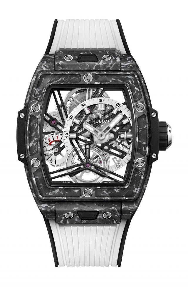 Hublot Spirit of Big Bang Tourbillon 5-Day Power Reserve Carbon White Men's Watch 645.QW.2012.RW